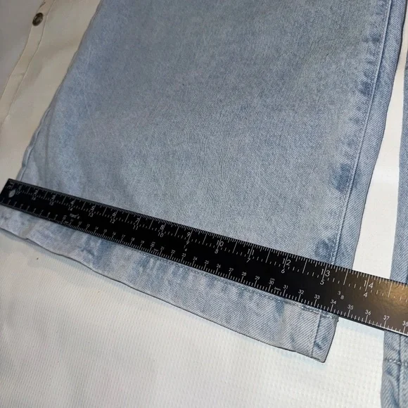 AG Stella Wide Leg Jeans  Trouser sz 32 Light Wash - Picture 10 of 10